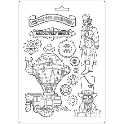 Stamperia Soft Mould Sir Vagabond - Train